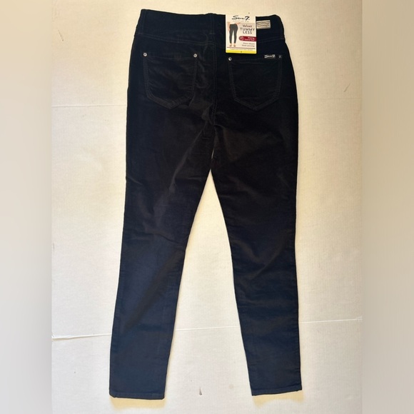 Velvet Seven7 tummy-less high rise black skinny pants NWT Sz-8. N11 - Picture 3 of 8